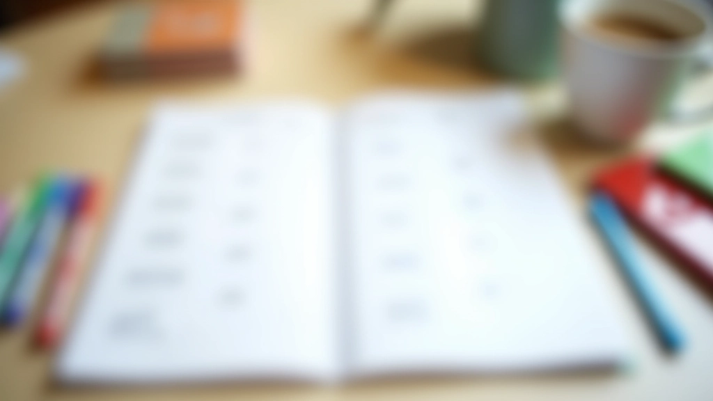 Open family planning calendar with handwritten entries for schedules and activities for multiple family members